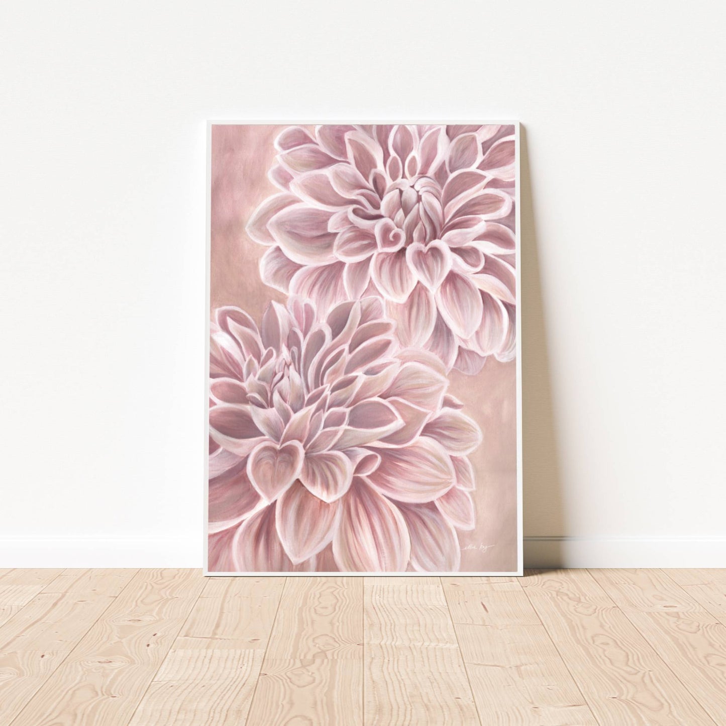 BLUSHING BLOOMS- FINE ART PRINT