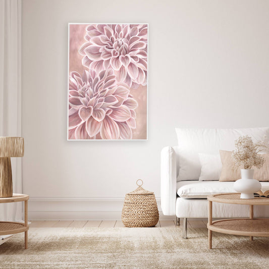 BLUSHING BLOOMS- FINE ART PRINT
